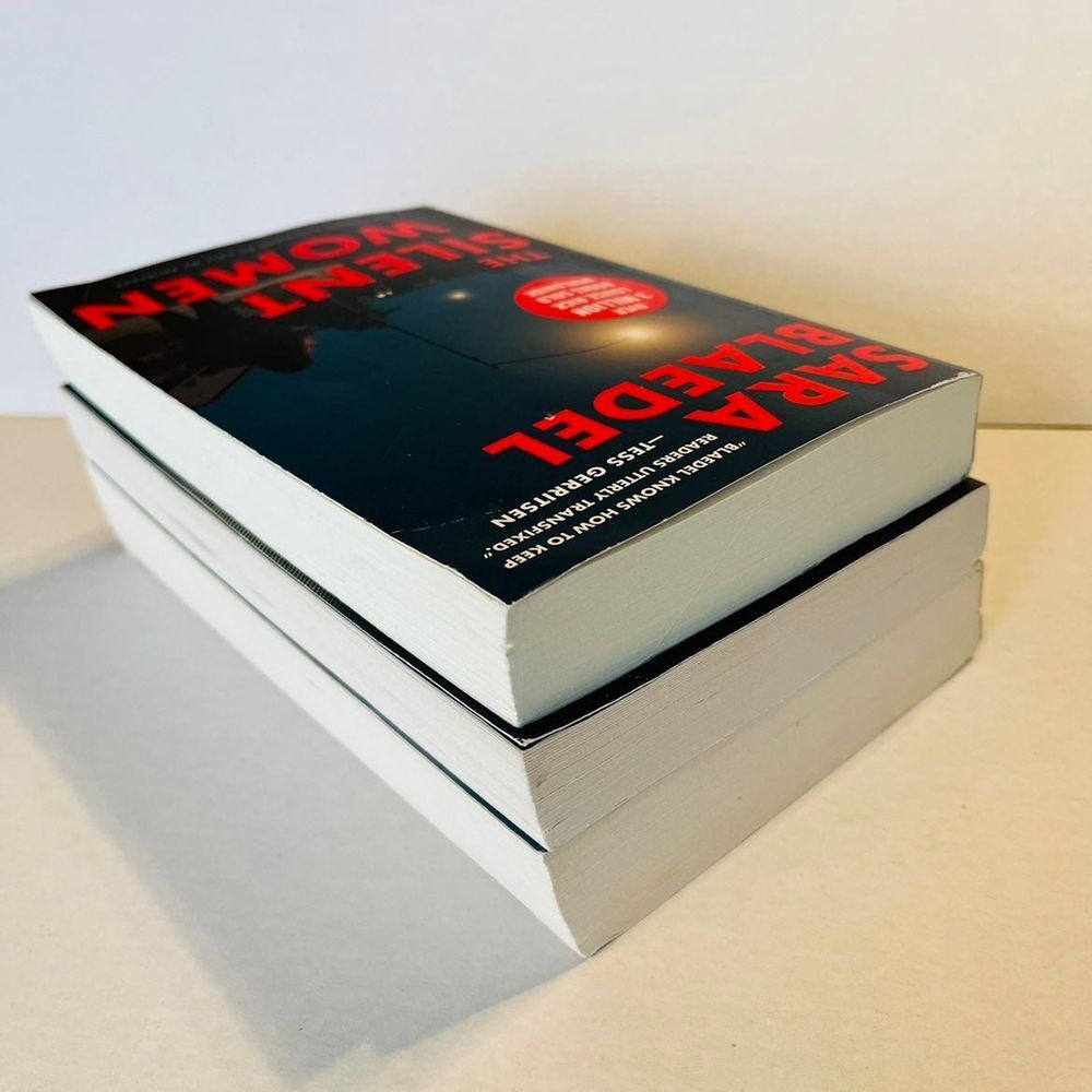 Book bundle of three‎ books If You Tell Behind Her Eyes The Silent Woman - Picture 10 of 10